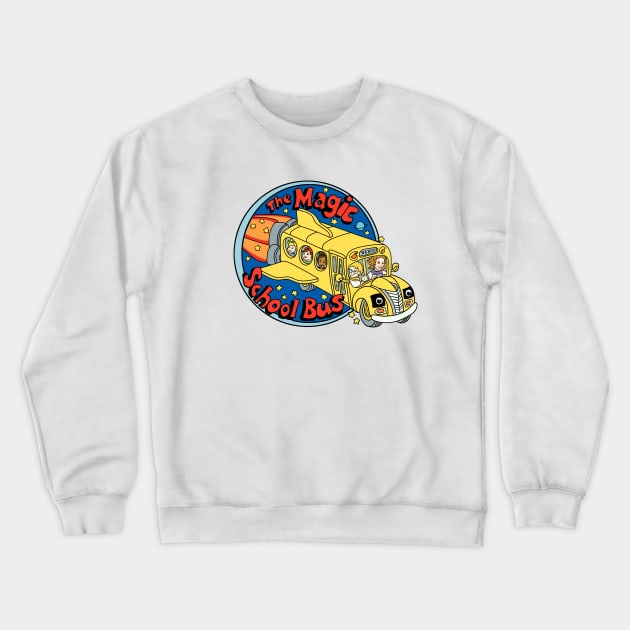 The magic School Bus Crewneck Sweatshirt by OniSide